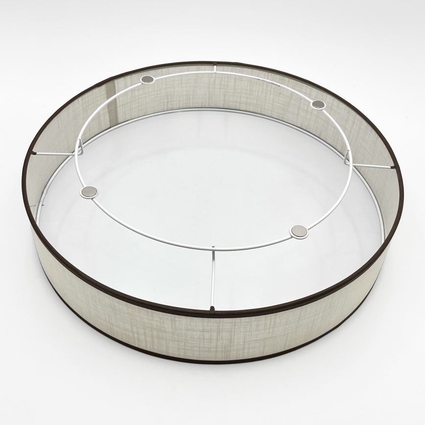 Brilagi - BELLADONNA LED-kattovalaisin 36 W/230 V, halkaisija 40 cm, kerma/tammi