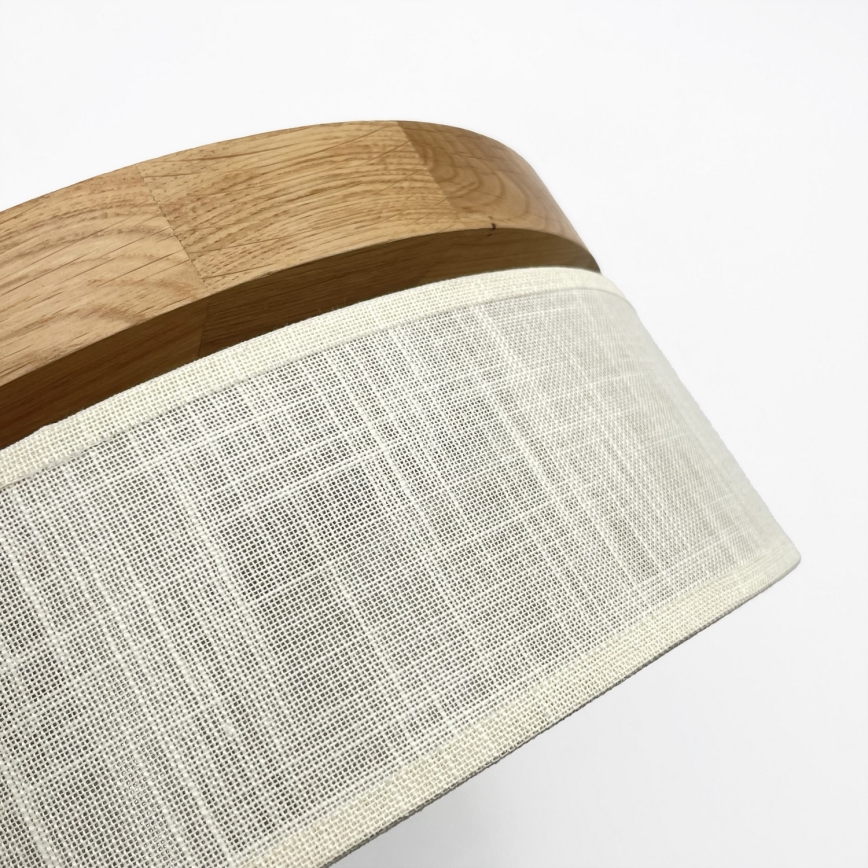 Brilagi - BELLADONNA LED-kattovalaisin LED/36W/230V halkaisija 40 cm kerma/tammi