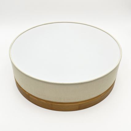 Brilagi - BELLADONNA LED-kattovalaisin LED/36W/230V halkaisija 40 cm kerma/tammi