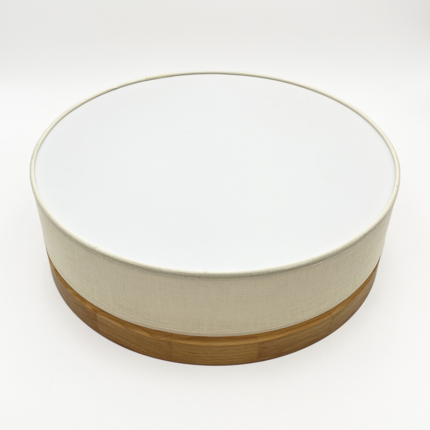 Brilagi - BELLADONNA LED-kattovalaisin LED/36W/230V halkaisija 40 cm kerma/tammi