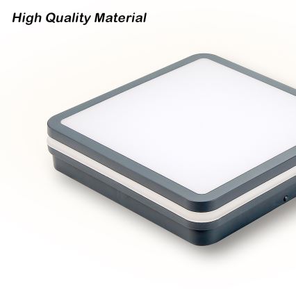 Brilagi - LED-ulkovalaisin liiketunnistimella BENE LED/24W/230V 26x26 cm antrasiitti IP54