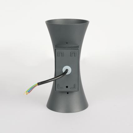 Brilagi - BICON LED-ulkoseinävalaisin 10W/230V, antrasiitti, IP44