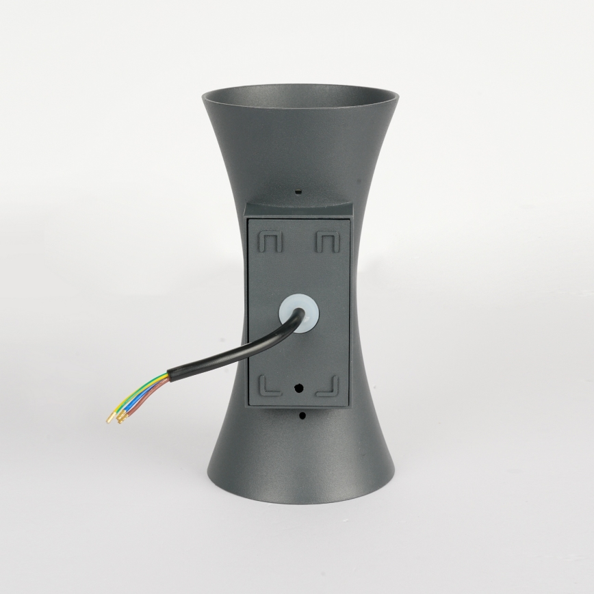 Brilagi - BICON LED-ulkoseinävalaisin 10W/230V, antrasiitti, IP44