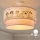 Brilagi - BOBO LED-lastenkattovalaisin, pinta-asennettava 1xE27/10W/230V Ø 40 cm vaaleanpunainen/keijut