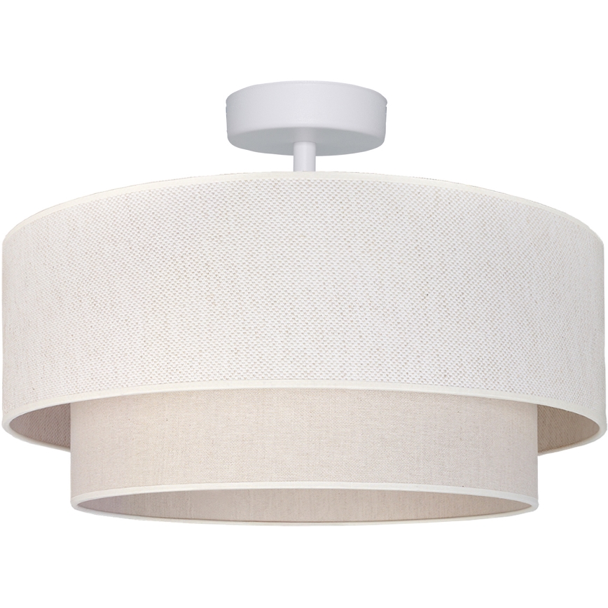 Brilagi - BOHO ECO LED-pintakiinnitteinen kattovalaisin 1xE27/10W/230V Ø 40 cm, kermanvärinen