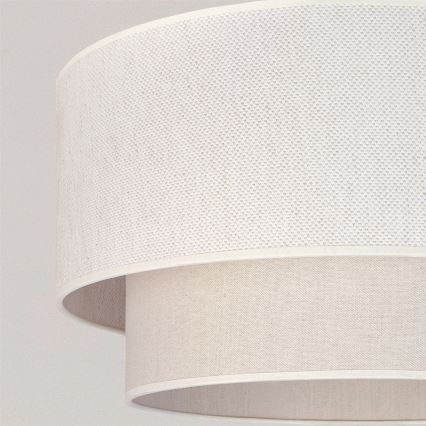 Brilagi - BOHO ECO LED-pintakiinnitteinen kattovalaisin 1xE27/10W/230V Ø 40 cm, kermanvärinen