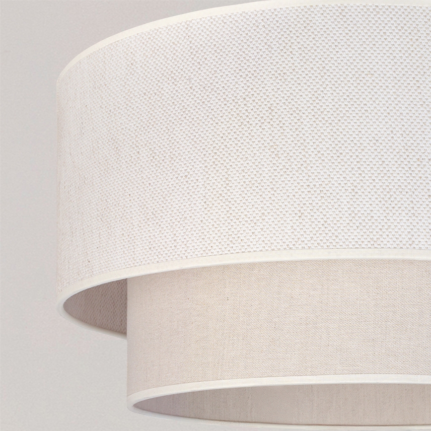 Brilagi - BOHO ECO LED-pintakiinnitteinen kattovalaisin 1xE27/10W/230V Ø 40 cm, kermanvärinen