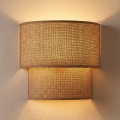 Brilagi - BOHO ECO LED-seinävalaisin 1xE27/10W/230V beige