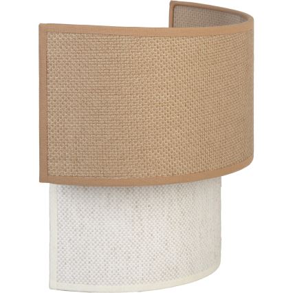BRILAGI - BOHO ECO LED-seinävalaisin 1xE27/10W/230V beige/kerma