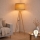 Brilagi CERIA - LED-lattiavalaisin 1xE27/60W/230V, halkaisija 50 cm, beige