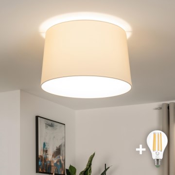 Brilagi - CERIA LED-pinta-asennettava kattovalaisin 1xE27/40W/230V Ø 45 cm beige