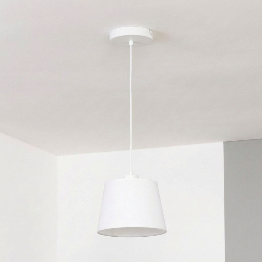 Brilagi - CERIA LED-riippuvalaisin johdolla 1xE27/40W/230V halkaisija 20,5 cm valkoinen