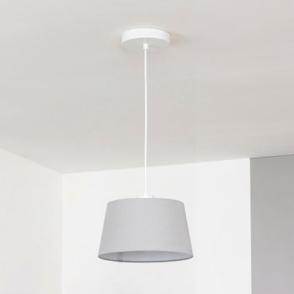 Brilagi - CERIA LED-riippuvalaisin johdolla 1xE27/40W/230V, halkaisija 25 cm, harmaa