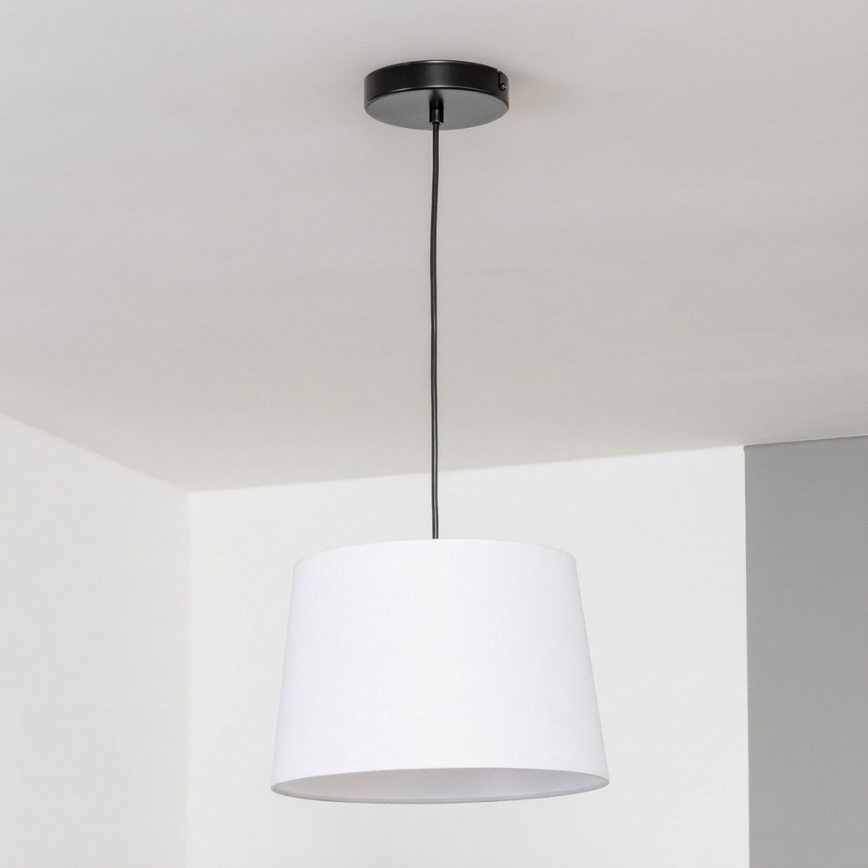 Brilagi - CERIA LED-riippuvalaisin kaapelilla 1xE27/40W/230V, halkaisija 30 cm, valkoinen