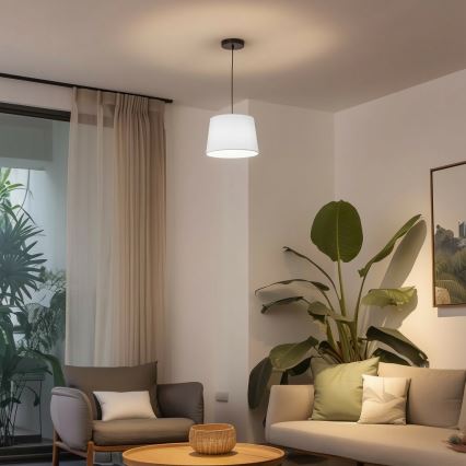 Brilagi - CERIA LED-riippuvalaisin kaapelilla 1xE27/40W/230V, halkaisija 30 cm, valkoinen