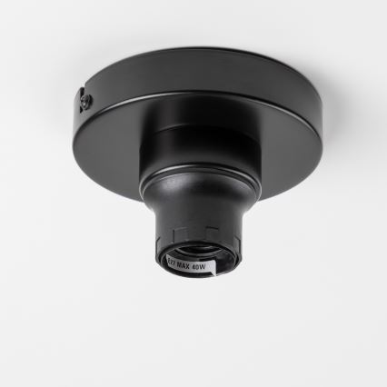 Brilagi - CERIA pintakiinnitteinen LED-kattovalaisin 1xE27/40W/230V halkaisija 45 cm musta