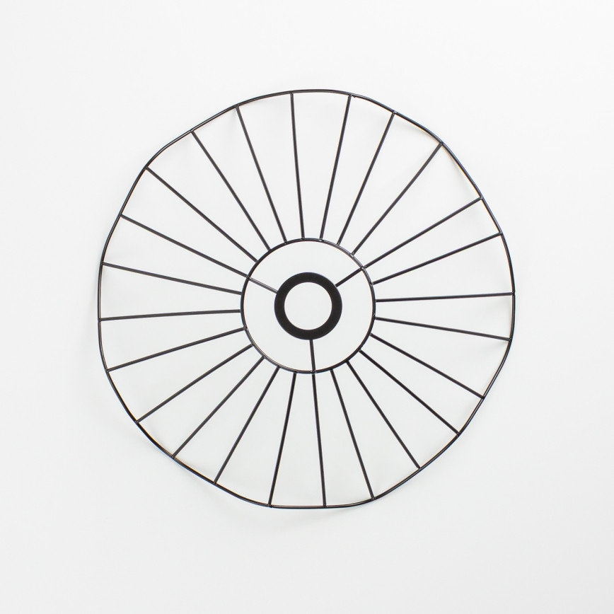 Brilagi - CERIA WIRE LED-riippuvalaisin vaijerikiinnityksellä, 1×E27 (max. 40 W), 230 V, halkaisija 40 cm, musta