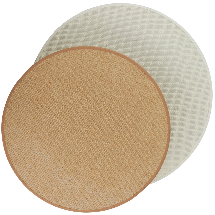 Brilagi - Seinävalaisin CIRCLES 1xE27/15W/230V 35x32 cm beige/kerma