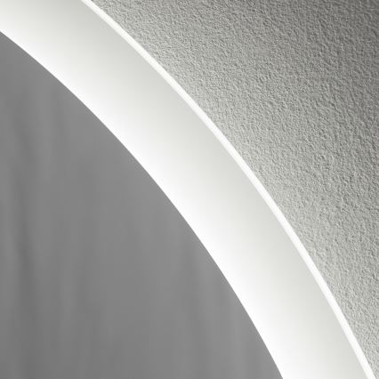 Brilagi - Kylpyhuoneen lämmitetty LED-peili CLARA PRO LED/19W/230V Ø 60 cm IP44 CRI 90 himmennettävä + CCT