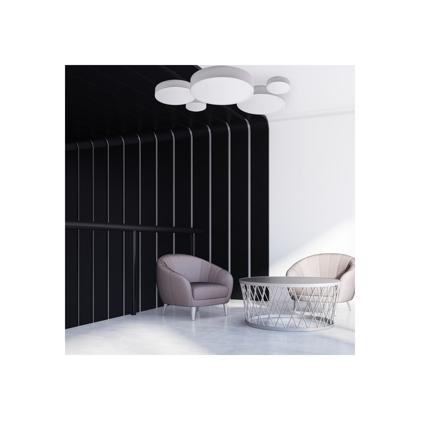 Brilagi - LED RGBW himmennettävä kattovalaisin CLARE 2xE27/9W/230V 2700-6500K halkaisija 30 cm Wi-Fi valkoinen