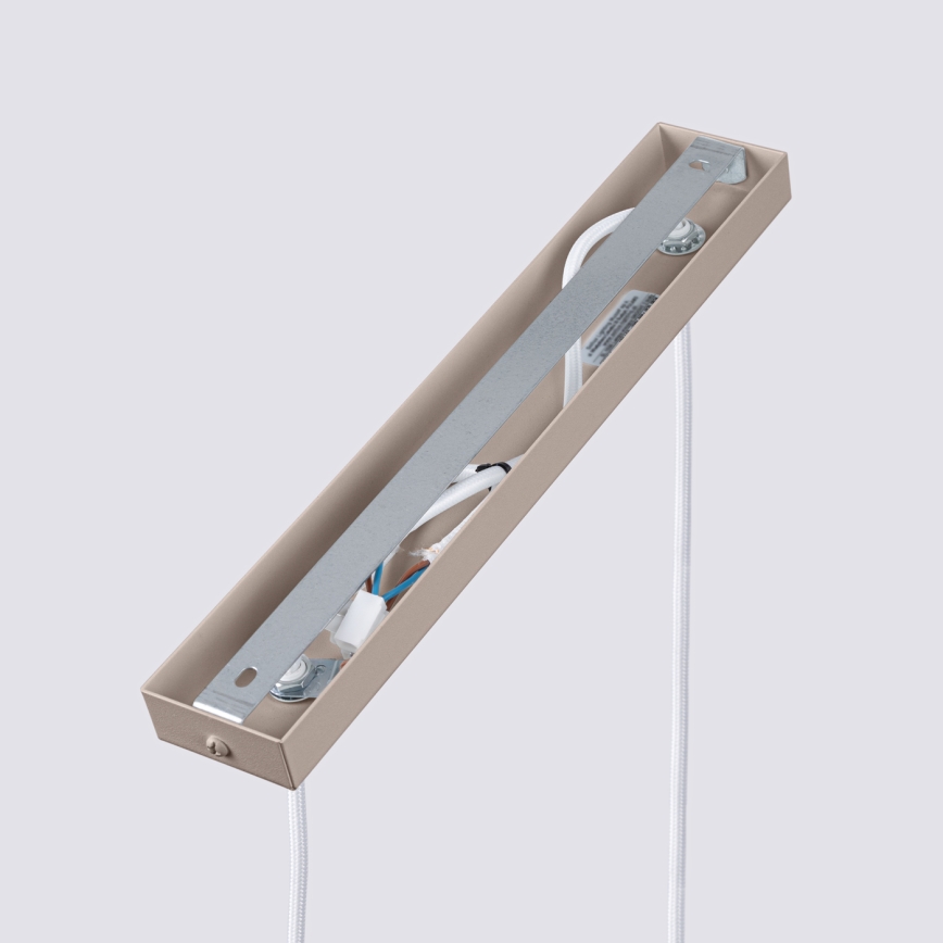 Brilagi - CRESTO LED-riippuvalaisin vaijerilla 2xGU10/10W/230V taupe