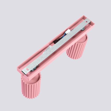 Brilagi - CRESTO-spottivalaisin 6xGU10/10W/230V vaaleanpunainen