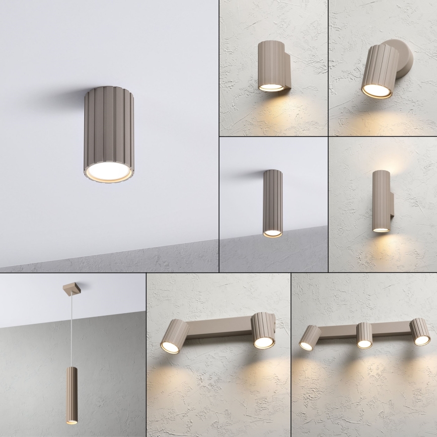 Brilagi - CRISPINA kohdevalaisin 1xGU10/10W/230V 10 cm beige