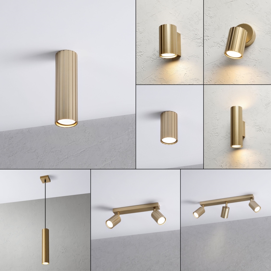 Brilagi - CRISPINA-kohdevalaisin 1xGU10/10W/230V 20 cm kultainen