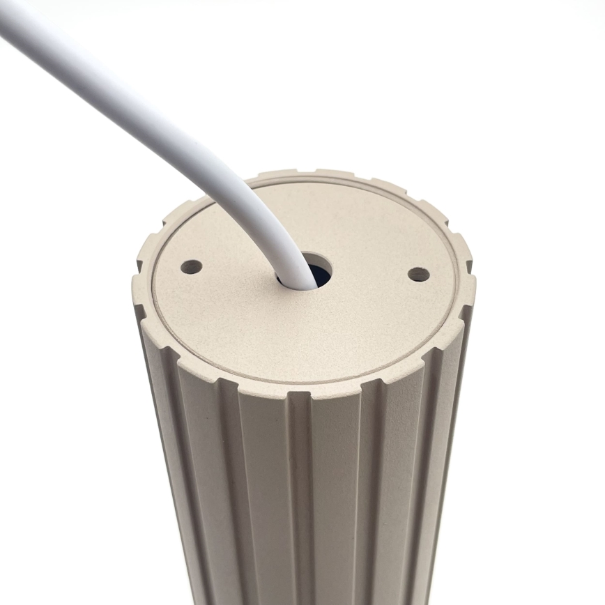 Brilagi - CRISPINA-riippuvalaisin johdolla 1xGU10/10W/230V beige