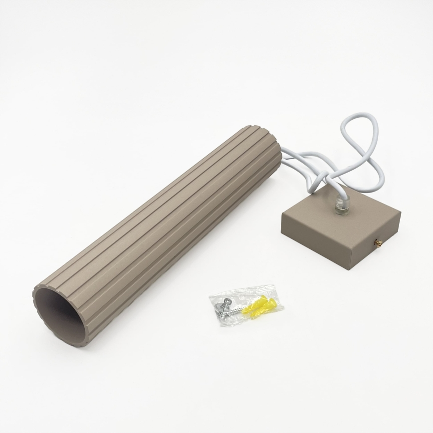 Brilagi - CRISPINA-riippuvalaisin johdolla 1xGU10/10W/230V beige