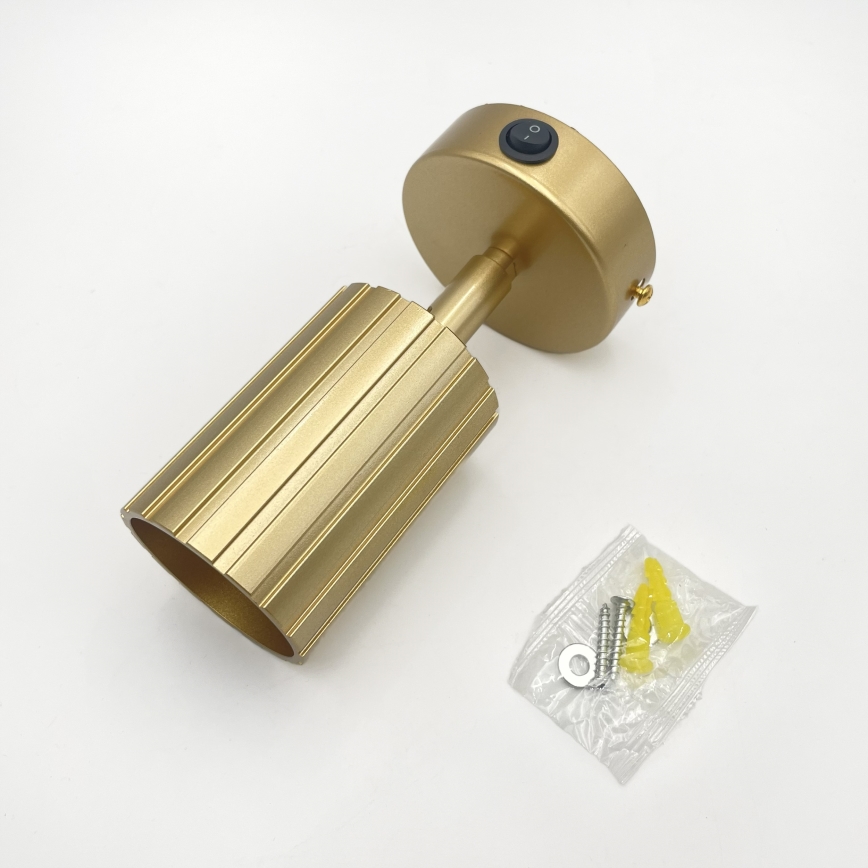 Brilagi - CRISPINA seinäspot 1xGU10/10W/230V, kultainen