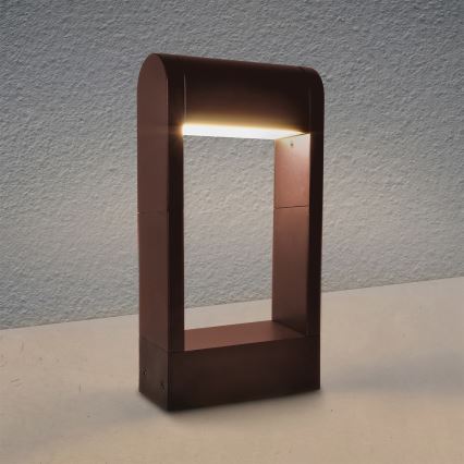 Brilagi - CROTONE LED-ulkovalaisin 7W/230V ruskea IP54 30 cm