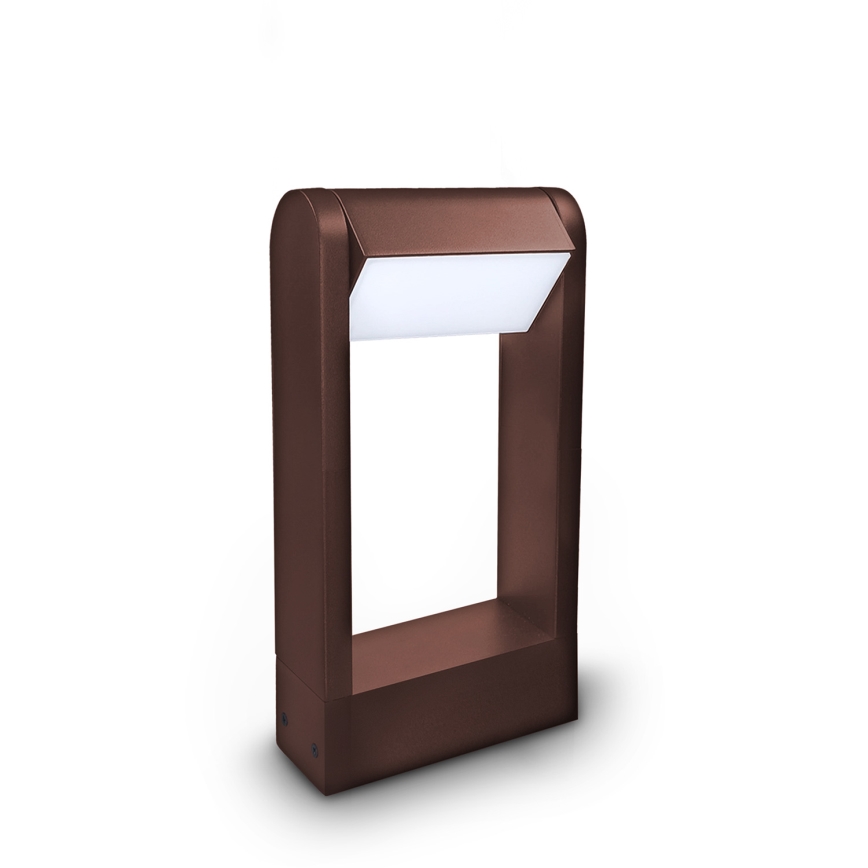 Brilagi - CROTONE LED-ulkovalaisin 7W/230V ruskea IP54 30 cm