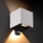 Brilagi - CUBE LED ulkoseinävalaisin liiketunnistimella 6W/230V harmaa IP65