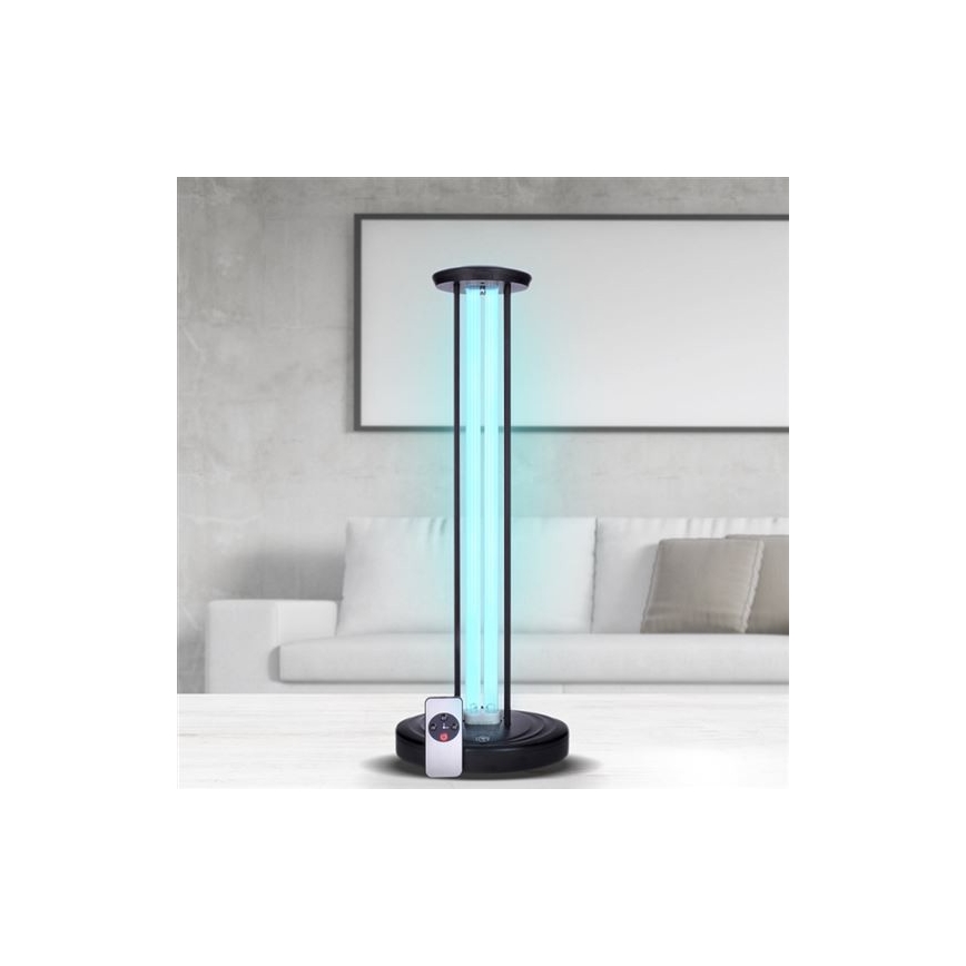 Brilagi - Desinfioiva bakteereja tappava lamppu UVC/100W/230V + kauko-ohjaus