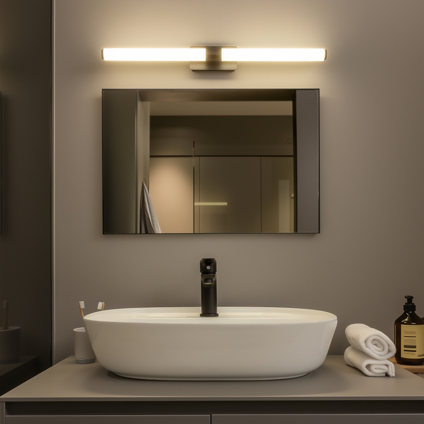 Brilagi - LED-kylpyhuonepeilivalaisin DIANA LED/10W/230V 60 cm IP44 musta