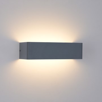 Brilagi - DONNANI LED ulkoseinävalaisin 12W/230V antrasiitti IP44