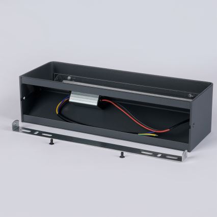 Brilagi - DONNANI LED ulkoseinävalaisin 12W/230V antrasiitti IP44
