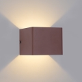 Brilagi - DONNANI LED-ulkoseinävalaisin 5W/230V 10 cm ruskea IP44