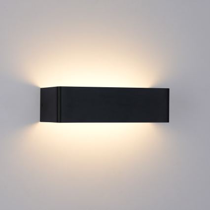 Brilagi - DONNANI LED-ulkoseinävalaisin LED/12W/230V 30 cm musta IP44
