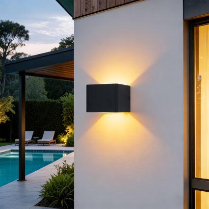 Brilagi - DONNANI LED-ulkoseinävalaisin LED/5W/230V musta IP44