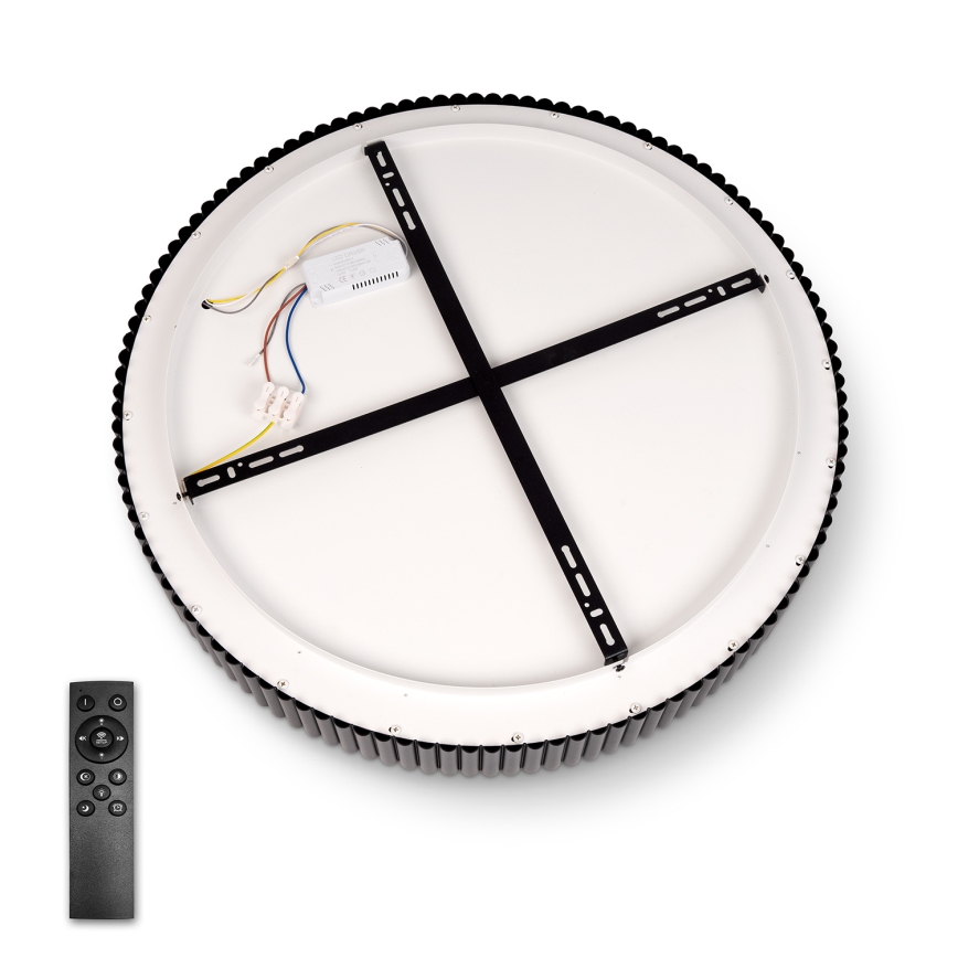 Brilagi - LED-himennettävä kattovalaisin FALCON MODERN LED/54W/230V 3000-6500K Ø 60 cm musta + kaukosäädin