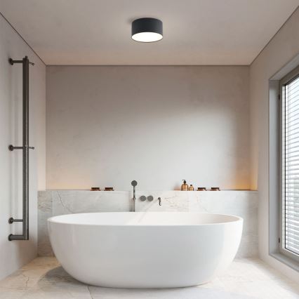 Brilagi - FORIS LED-kylpyhuoneen kattovalaisin LED/14W/230V ø 12 cm musta IP44