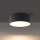 Brilagi - FORIS LED-kylpyhuoneen kattovalaisin LED/9W/230V Ø 9 cm musta IP44