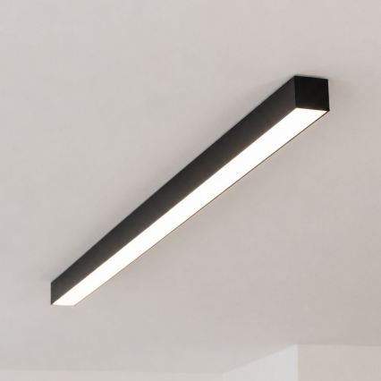 Brilagi - LED-pintakiinnitteinen kattovalaisin FULLDAY LED/20/30/40W/230V 2700/4000/6000K 120 cm musta