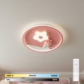 BRILAGI - Himennettävä lasten LED-kattovalaisin BUNNY LED/83W/230V 3000-6000K Ø 49 cm + kaukosäädin