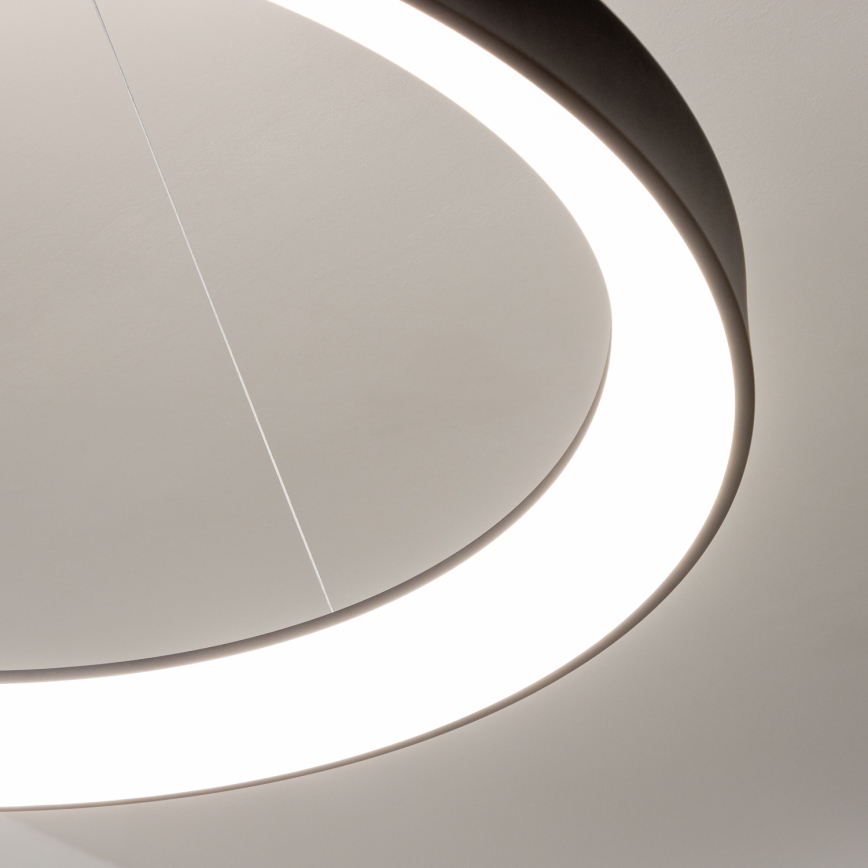 Brilagi - LED-himmennettävä riippuvalaisin ripustuskaapelilla FALCON II LED/108W/230V 3000-6500K halkaisija 80 cm musta + kaukosäädin