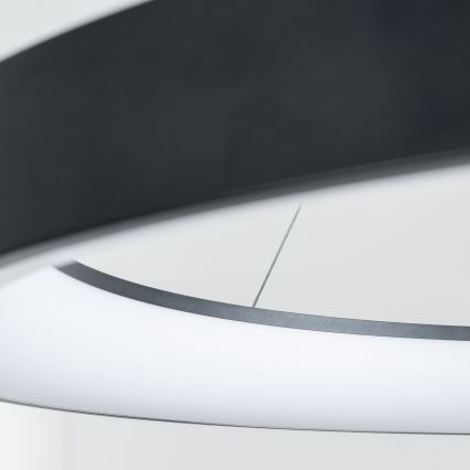 Brilagi - LED-himmennettävä riippuvalaisin ripustuskaapelilla FALCON II LED/108W/230V 3000-6500K halkaisija 80 cm musta + kaukosäädin