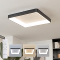 BRILAGI - Himennettävä LED-kattovalaisin FALCON II 125 W / 230 V 3000–6500 K 60 x 60 cm musta + kaukosäädin