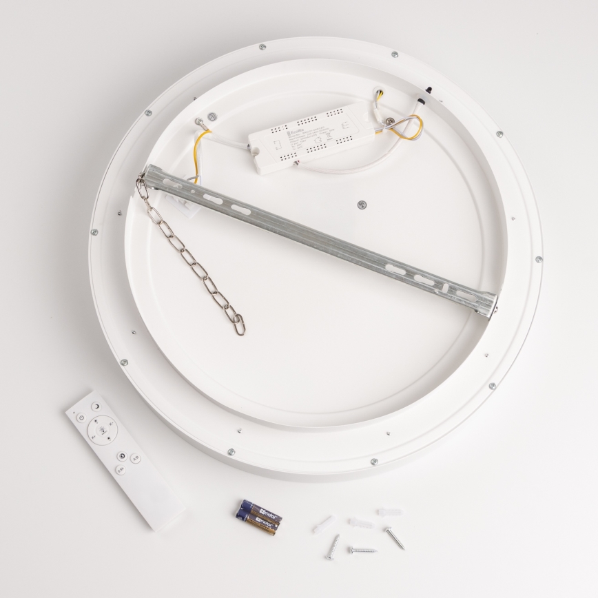 Brilagi - himmennettävä LED-kattovalaisin FALCON LED/80W/230V 3000-6500K Ø 60 cm valkoinen + kaukosäädin